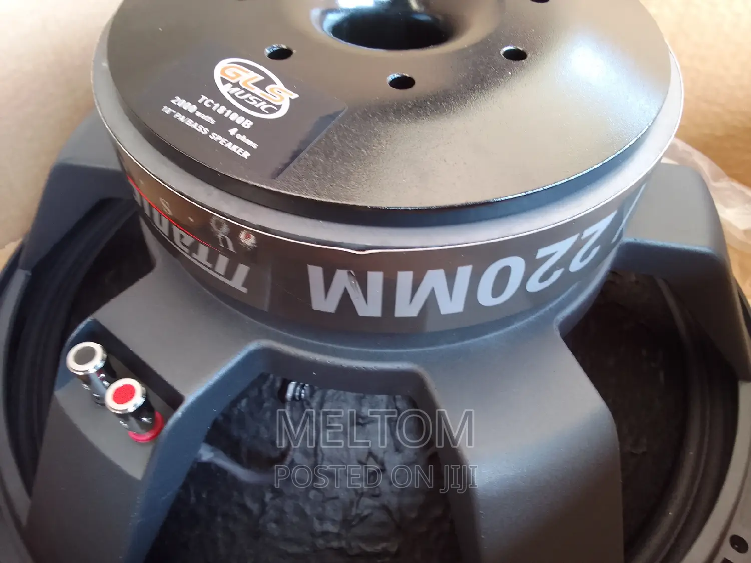 Titanic Usa 2000w 18inches Double Magnet Raw/Naked Speaker