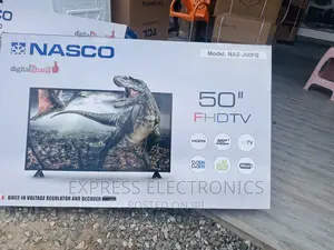 Glossy Sleek Slim FHD Satellite Nasco 50”