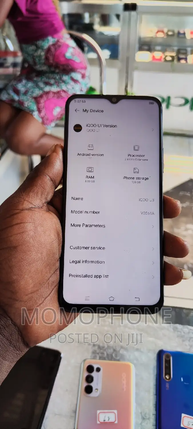 Vivo iQOO U3 128 GB Blue