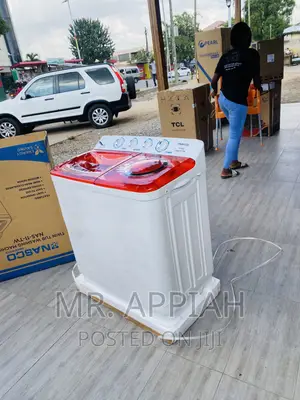 Latest Nasco 11kg Electric Washing Machine + Spin/Dry.