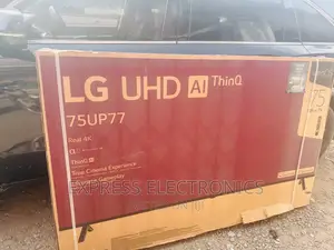 Wide Viewing Angle UHD Smart Lg 75”UP77