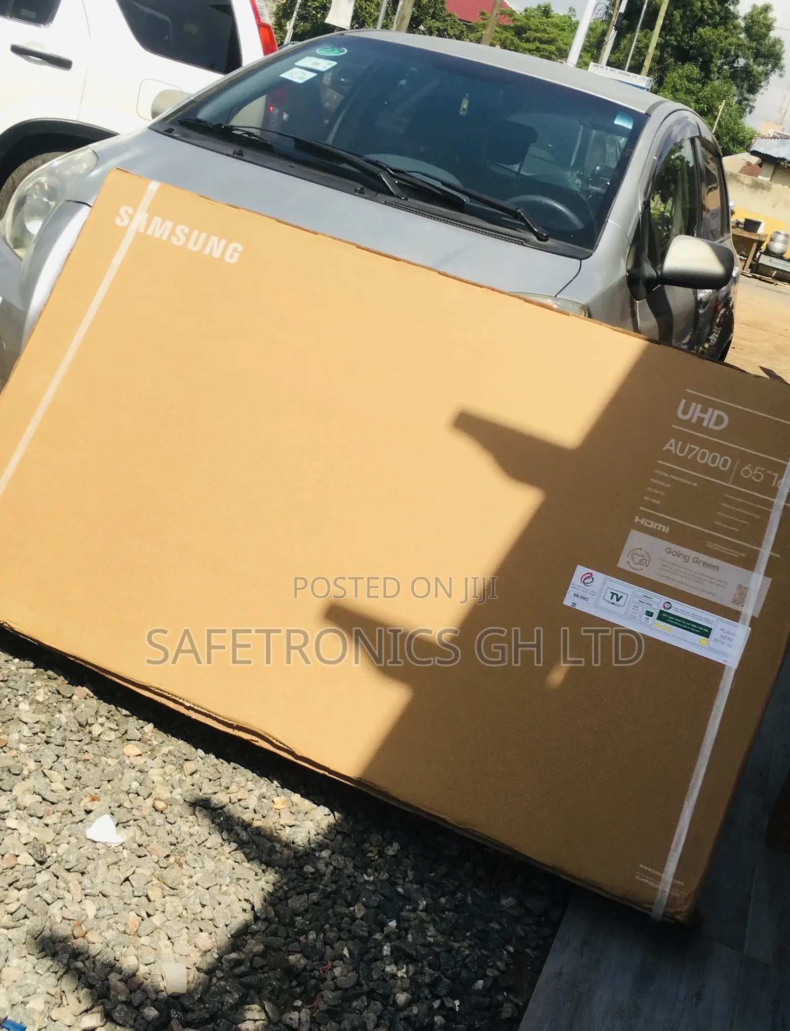 Smart AU70 65 Inches Glossy LED UHD Samsung Black Tv