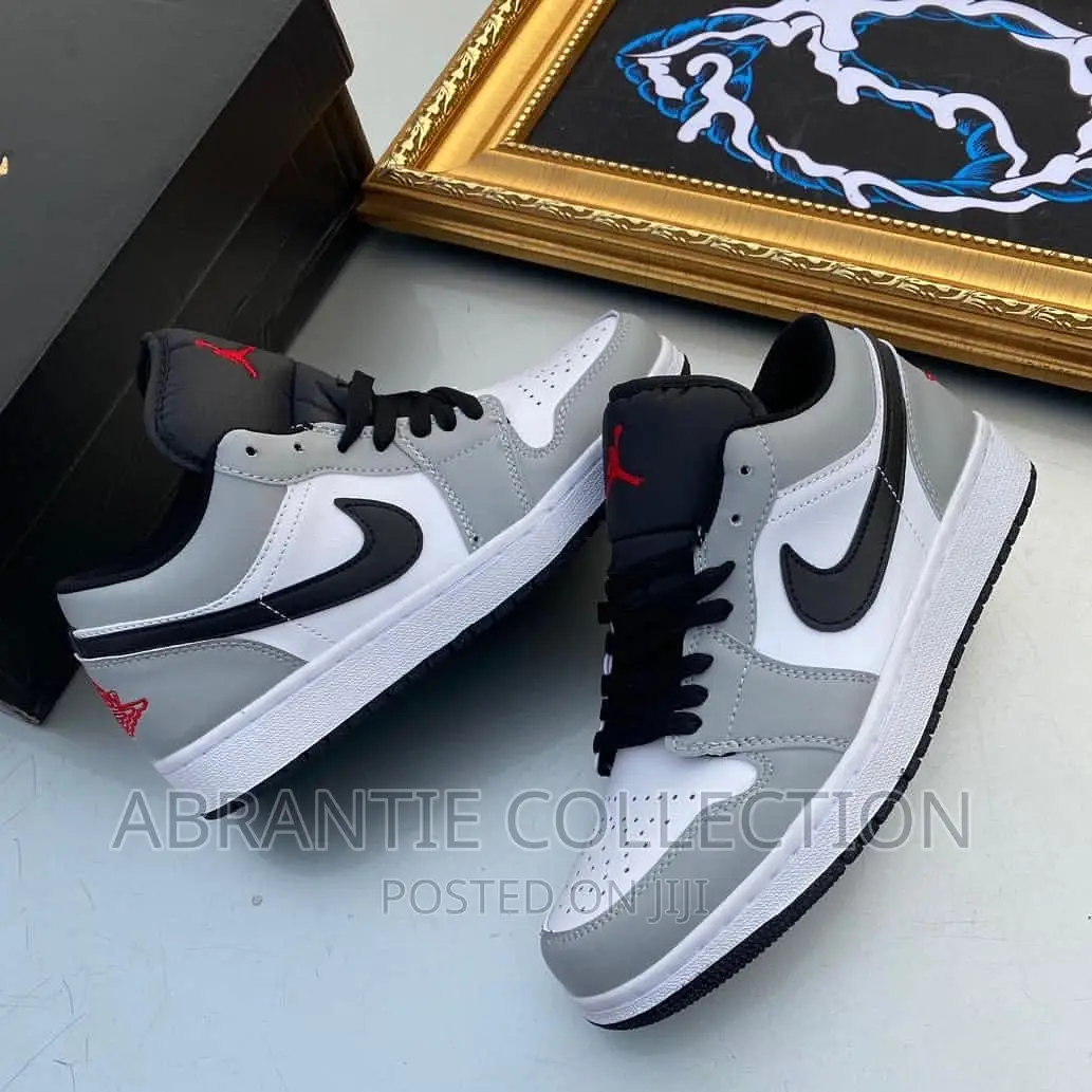 Air Jordan 1 Low Light Smoke Gray