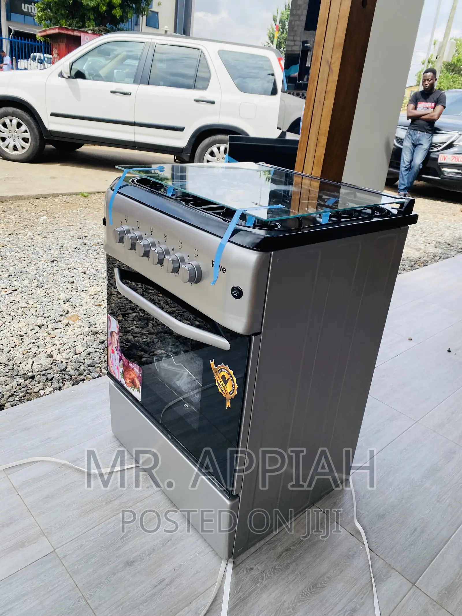 Buy Classic Ferre 4 Gas Burner With Oven(60x60)Gray.