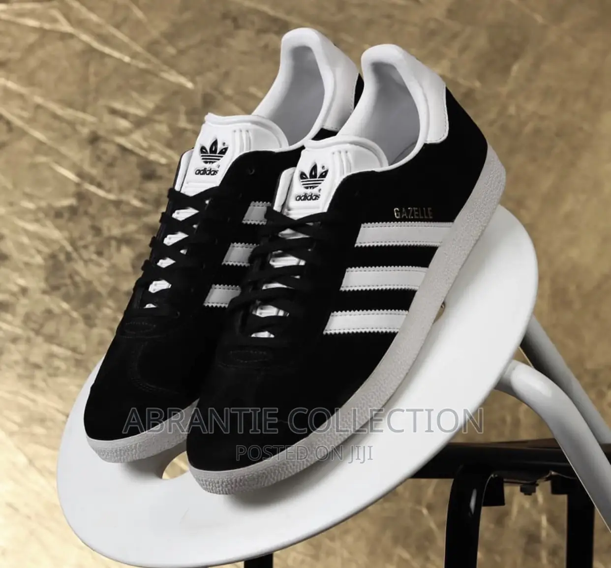 Adidas Gazelle Black/White