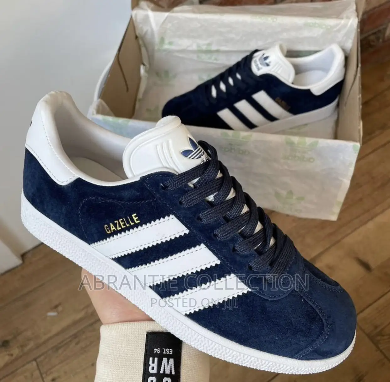 Adidas Gazelle Blue/White