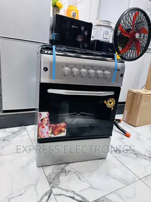 Sliver Gas Cooker Oven Rotisserie 4burner 60/60.,