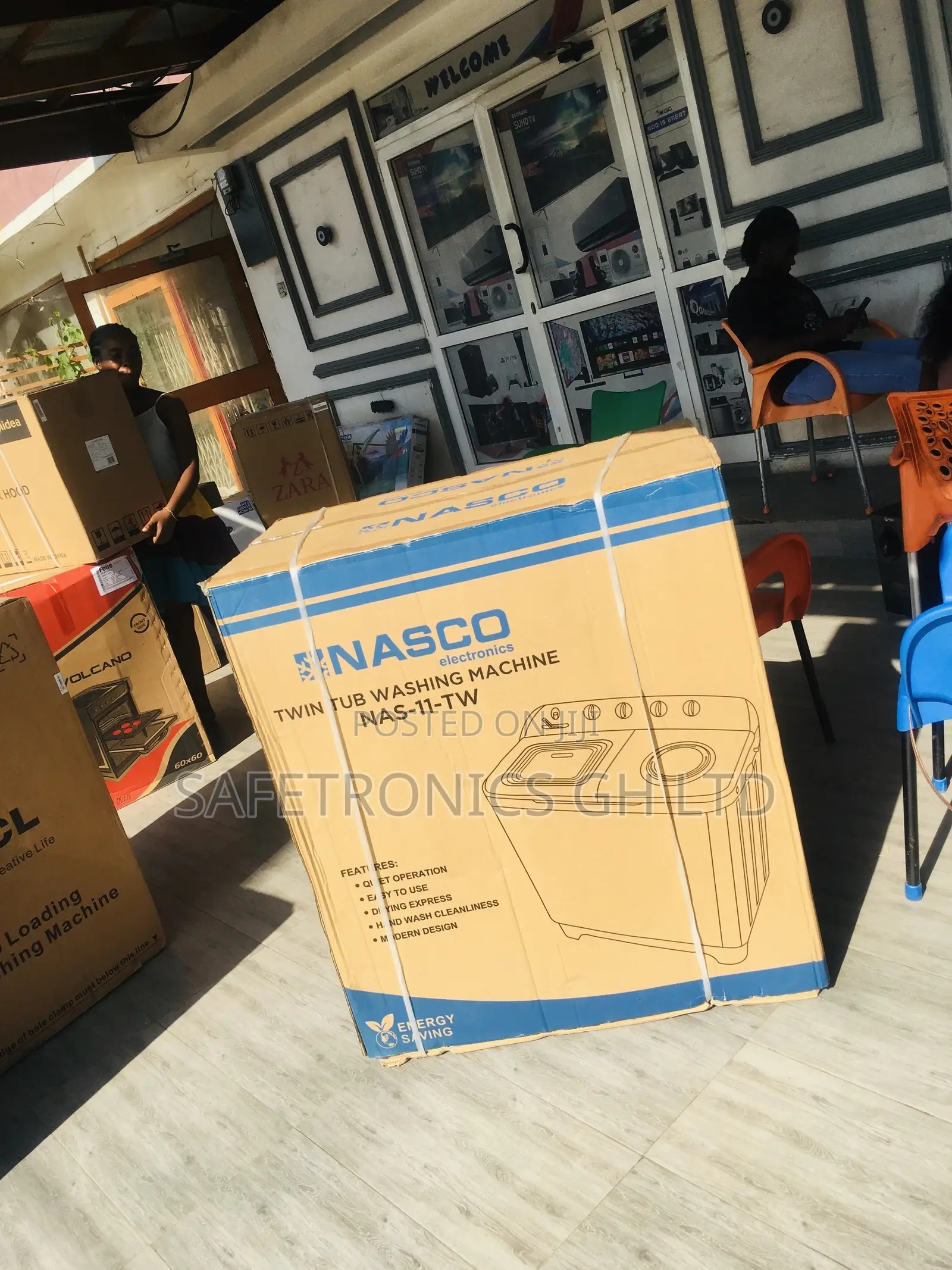 Washingmachine Topload Nasco 11kg Twintub Semiautomatic