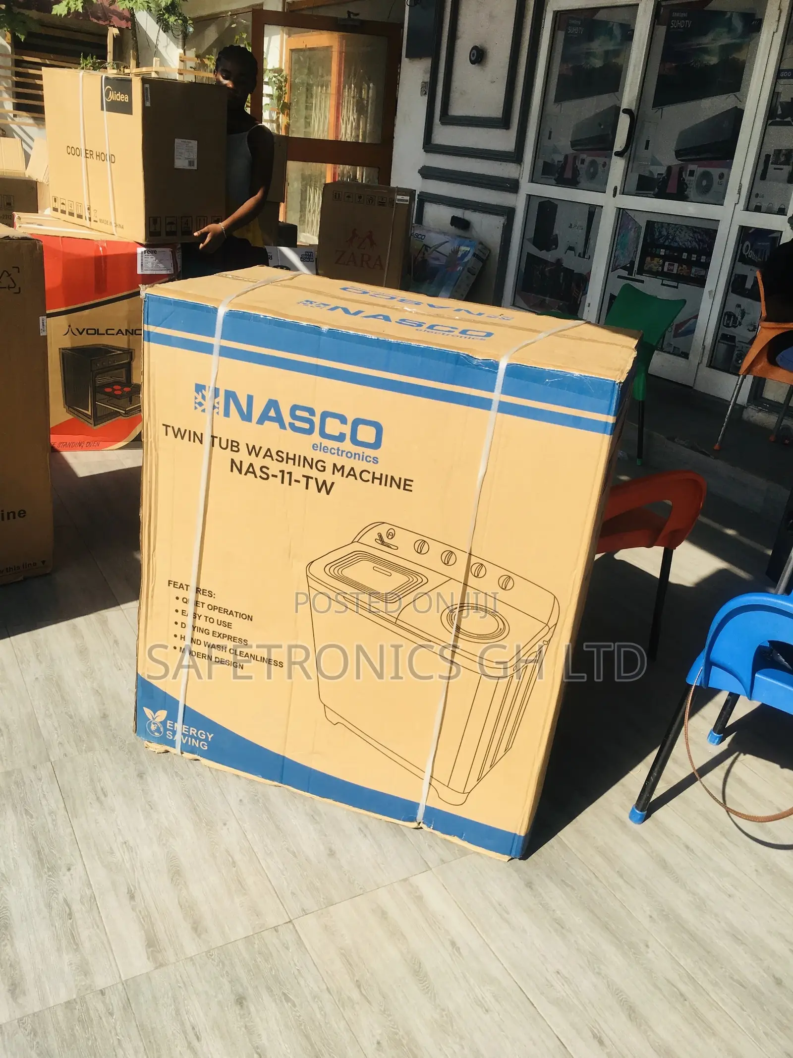 Topload Semiautomatic 11kg Washingmachine Naselectric