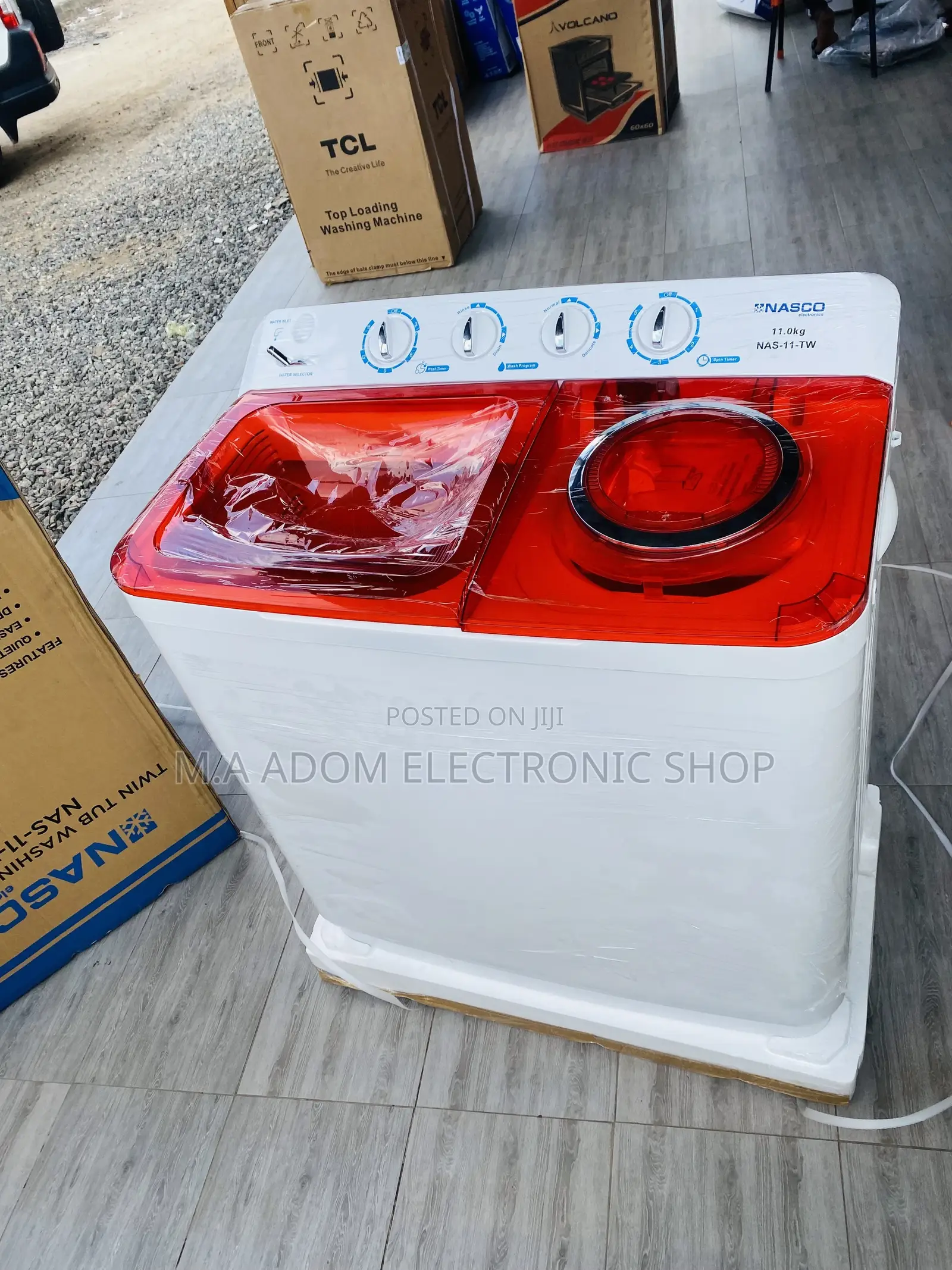 Buy Reliable Nasco 11kg Top Load Electric Washing Machine 