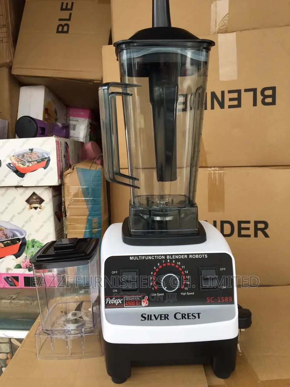 Highly Quality Silver Crest Blender + Free Mushroom Head