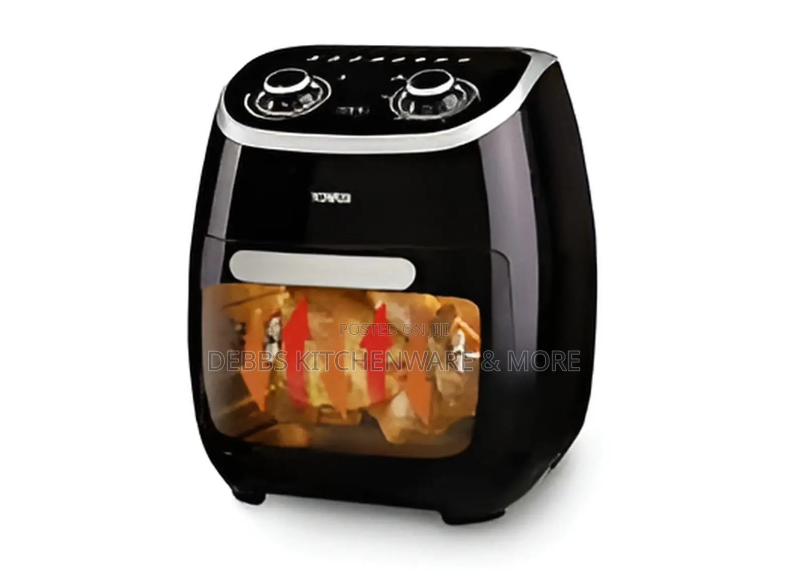 5-in-1 Manual Air Fryer Oven With Rapid Air Circulation