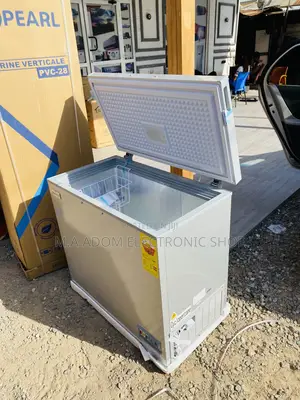 Brand New Nasco Single Door Electric Freezer(Gray).