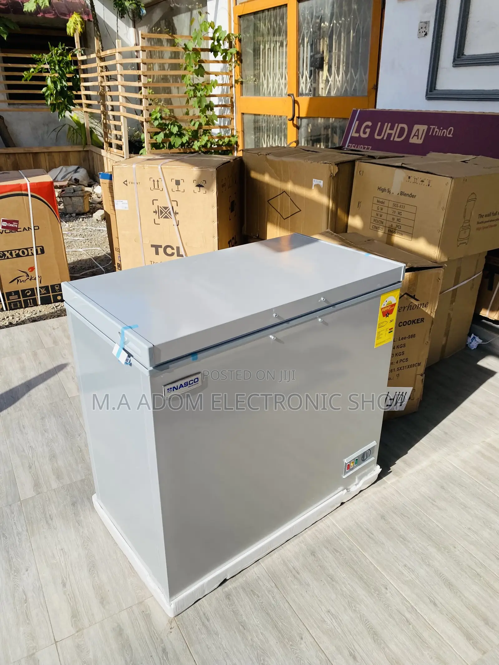 Fresh in Box Nasco Nas-250fl 200L Single Freezer(200L).