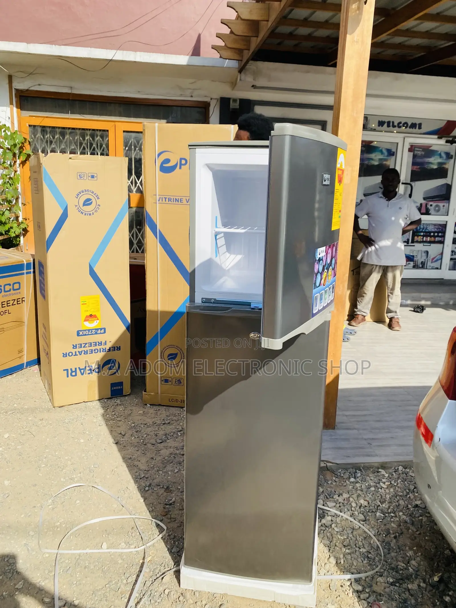 Fresh in Box Pearl Pf-270ix Double Door Electric Fridge 