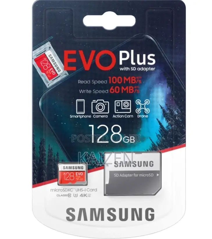 Samsung Evo+ Memory Card 128GB