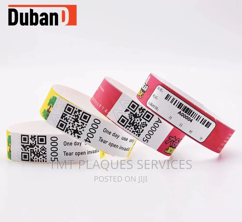 Tyvek Wristband for Your Events