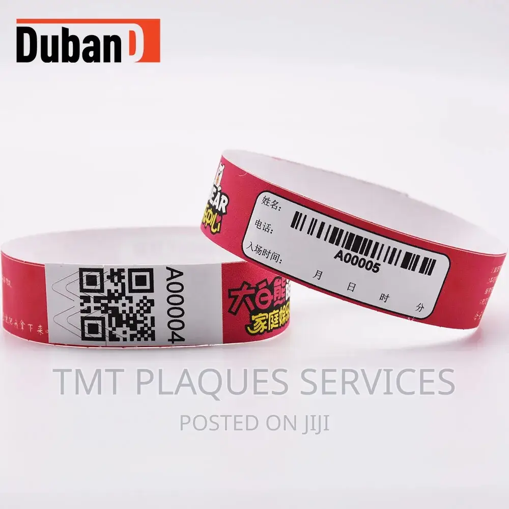 Tyvek Wristband for Your Events