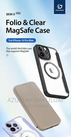 iPhone 14 Pro Max /13 Pro Max Magnetic Magsafe Flip Cover