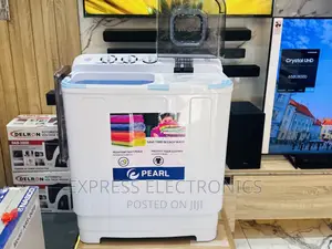 Less Vibration New White Pearl 7kg Topload Washing Machine