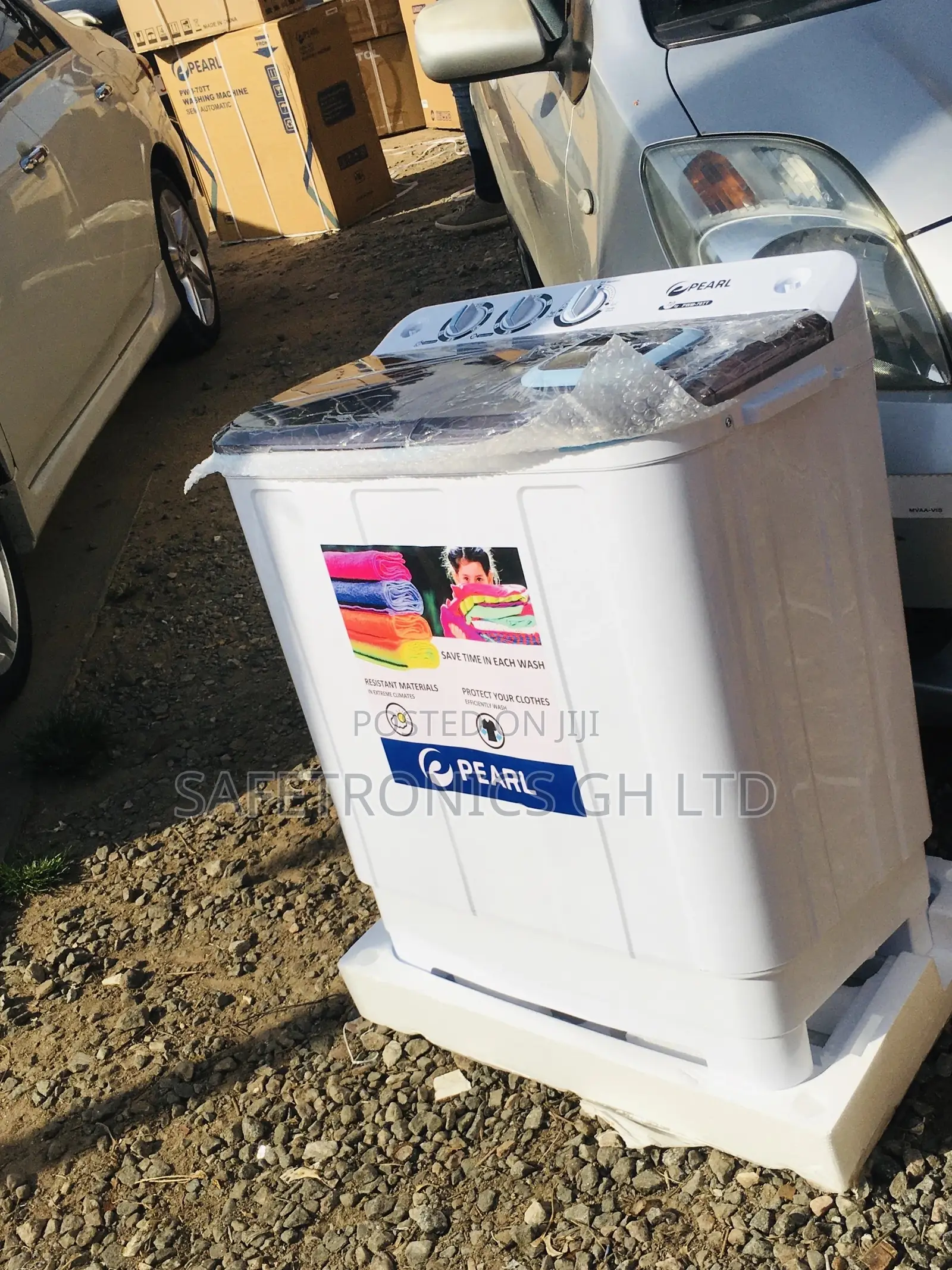 12kg Washingmachine Twintub Topload Semiautomatic Pearl