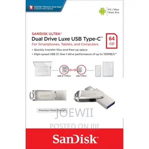 64GB Sandisk OTG Type C Drive