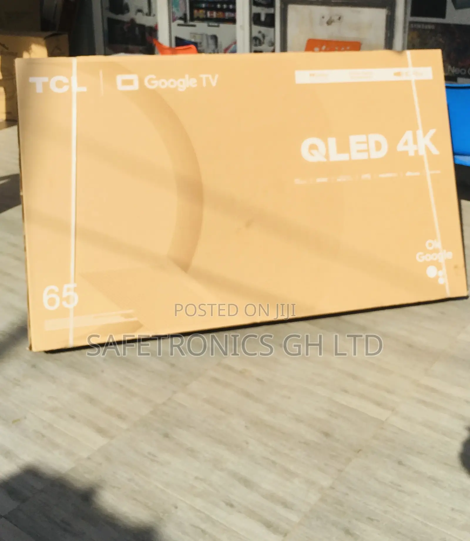 Smart TCL C645 UHD 65 Inches Glossy QLED Black Tv