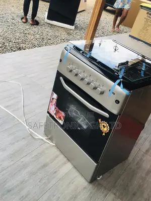 Oven With Grill 4 Gascooker 60x60 Ferre Sliver Burner