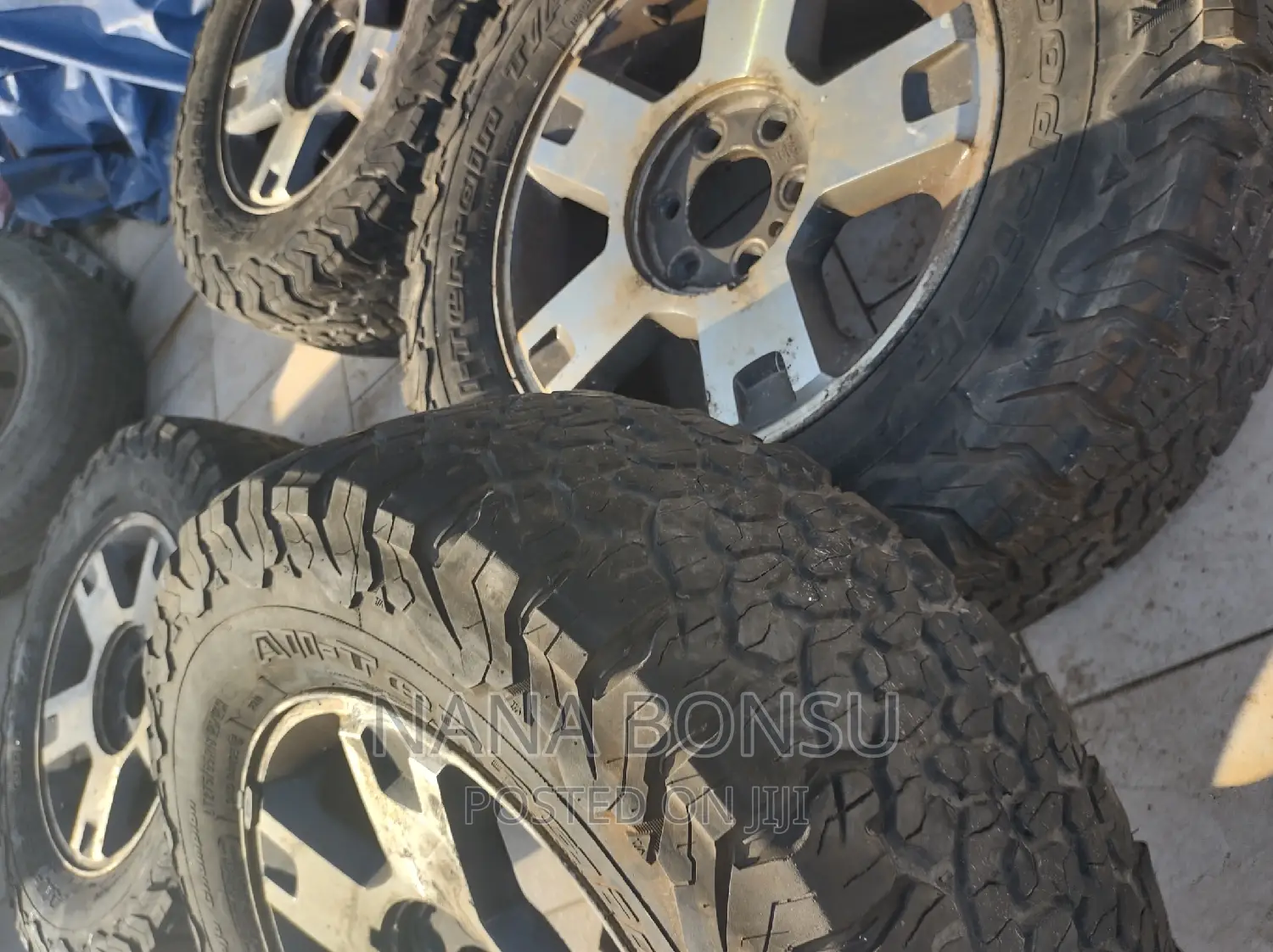 275/65 R18 Long Range Tyres With Original Rim