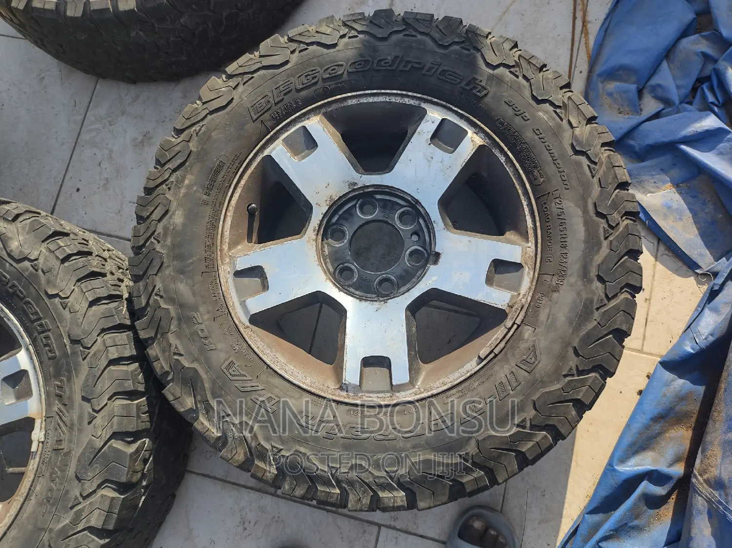 275/65 R18 Long Range Tyres With Original Rim