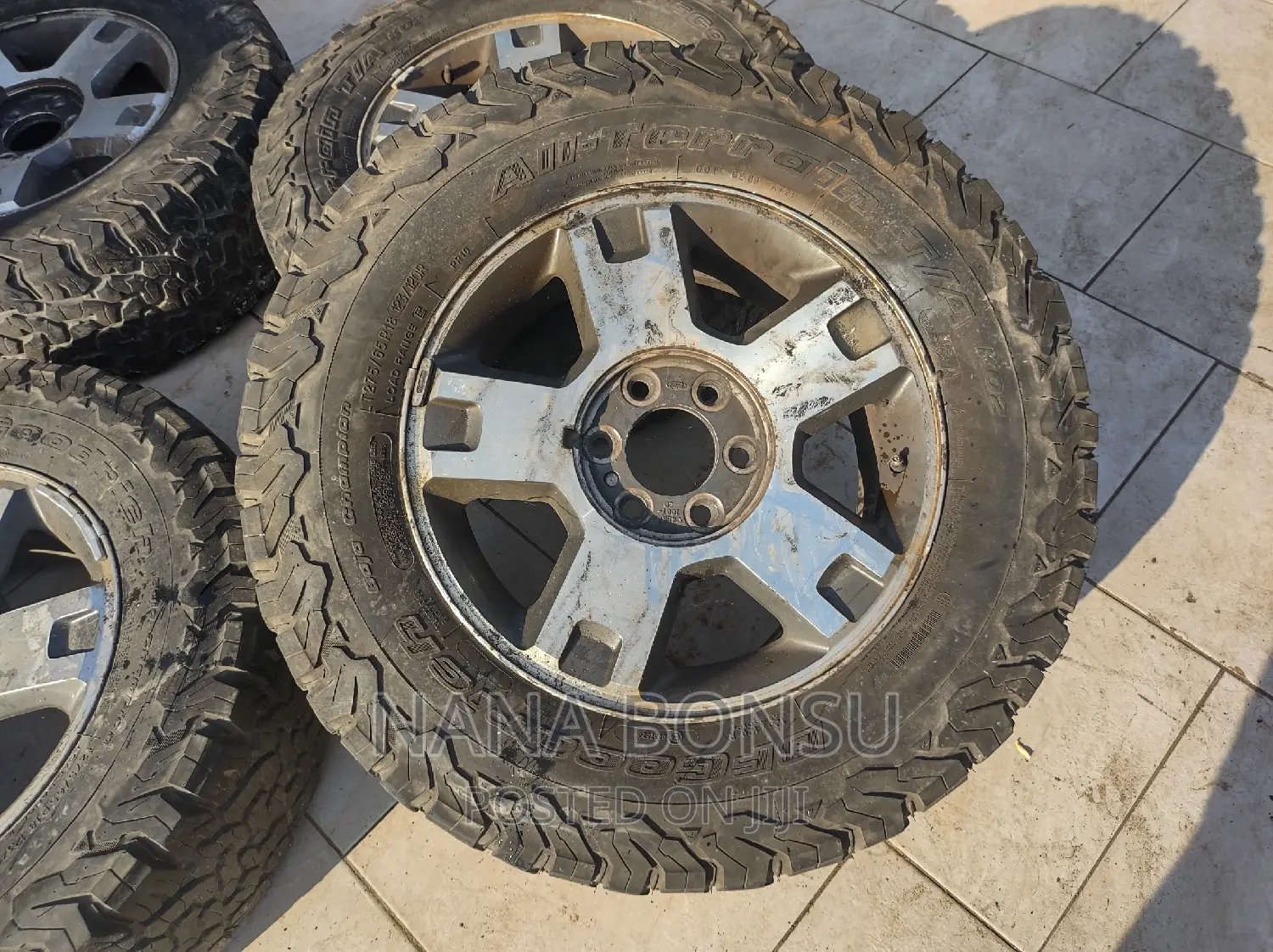 275/65 R18 Long Range Tyres With Original Rim