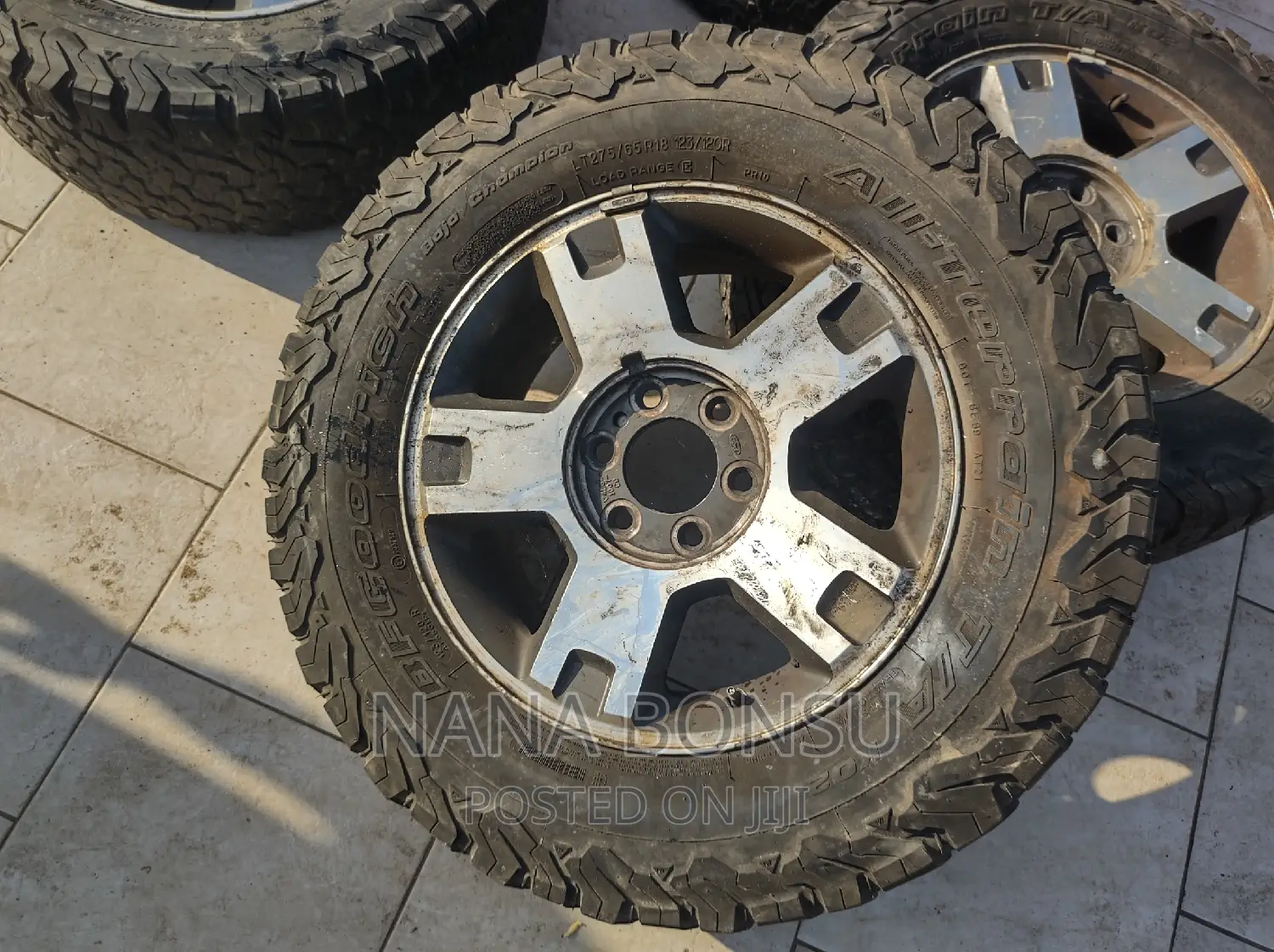 275/65 R18 Long Range Tyres With Original Rim