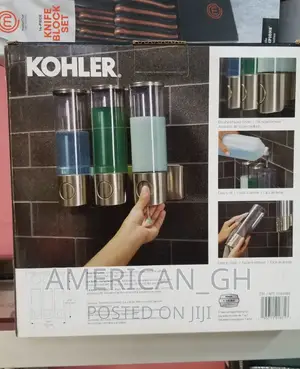 Kohler Wall-Mount 3 Chamber Shower Dispenser