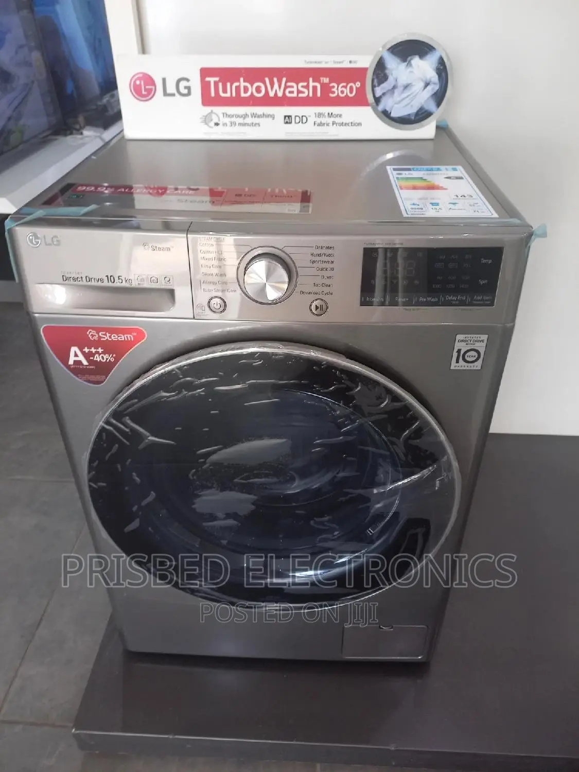 Lg Smart Inverter Washing Machine 10.5kg Frontload