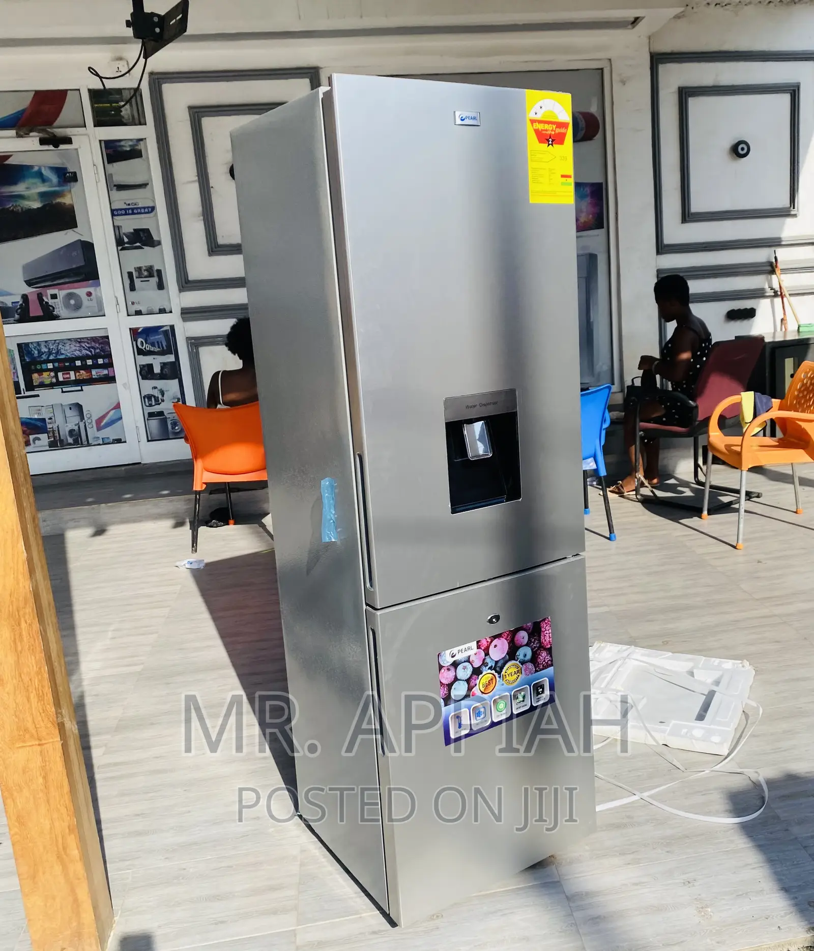 Super Quality Pearl 251L Double Door Fridge(Pf-330bwd).