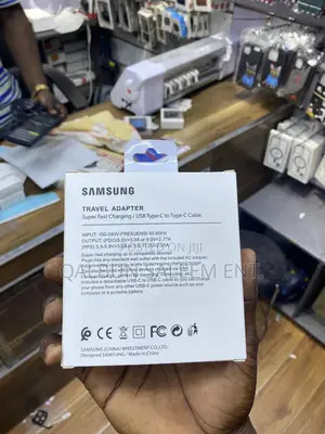 Original Samsung Type-c To Type-c 25 Watts Complete Charger