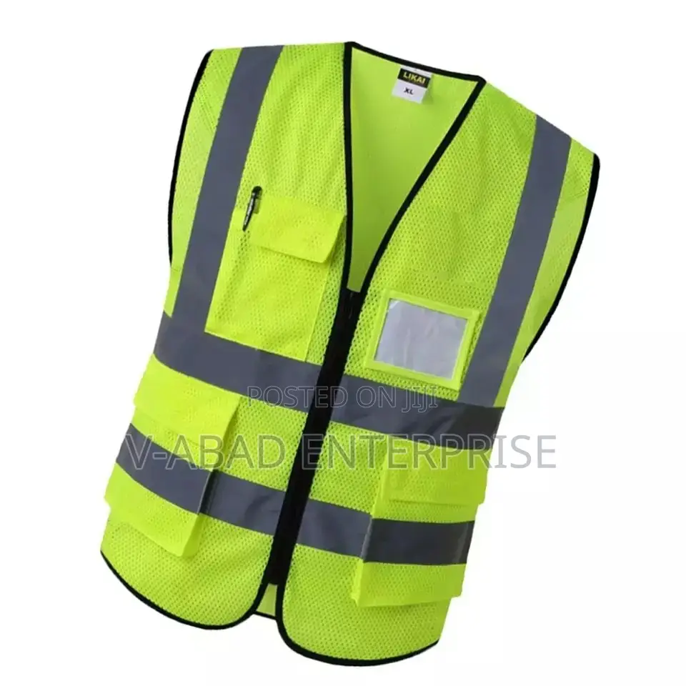 Reflective Vest With Pockets