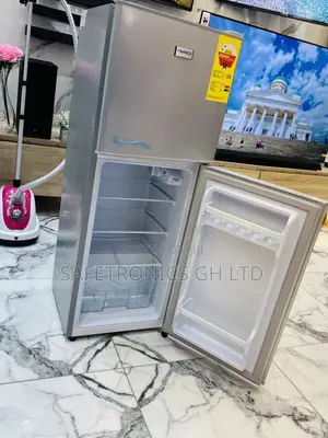 Gray Nasf2-13fl Doubledoor Nasco Topfreezer Fridge