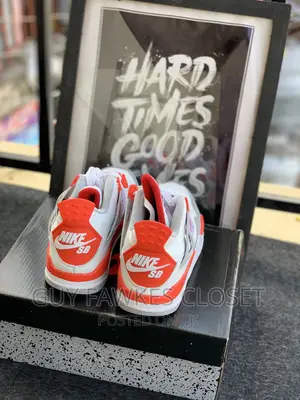 Jordan 4 Sb Red/White