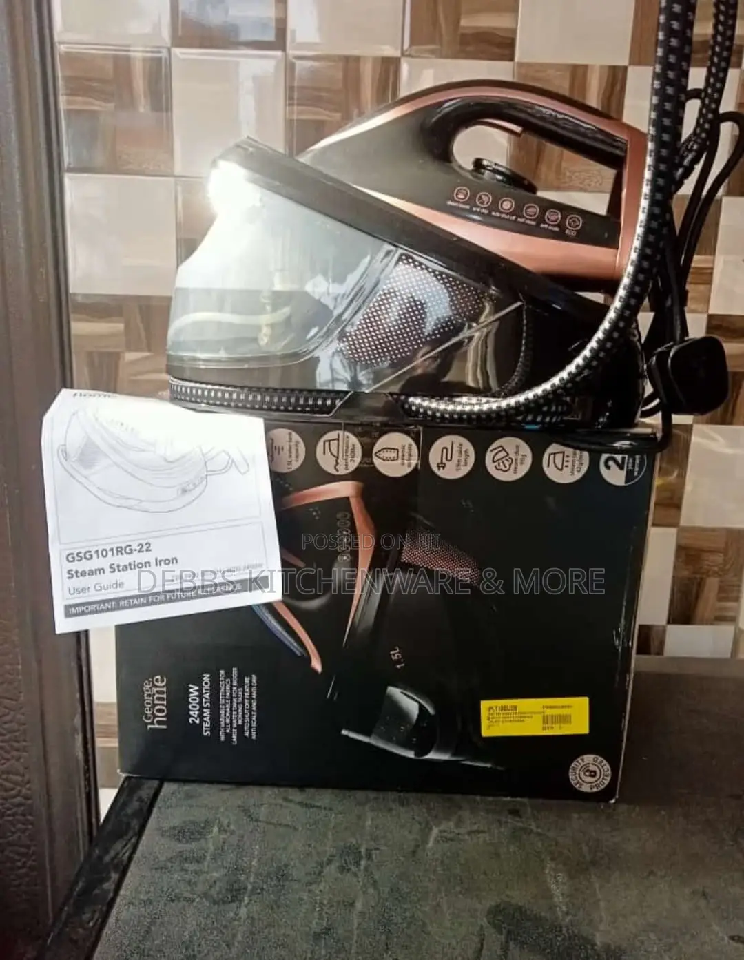George Home Generator Steam Iron Uk 