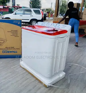 Original Nasco 11kg Electric Washing Machine + Spin/Dry 