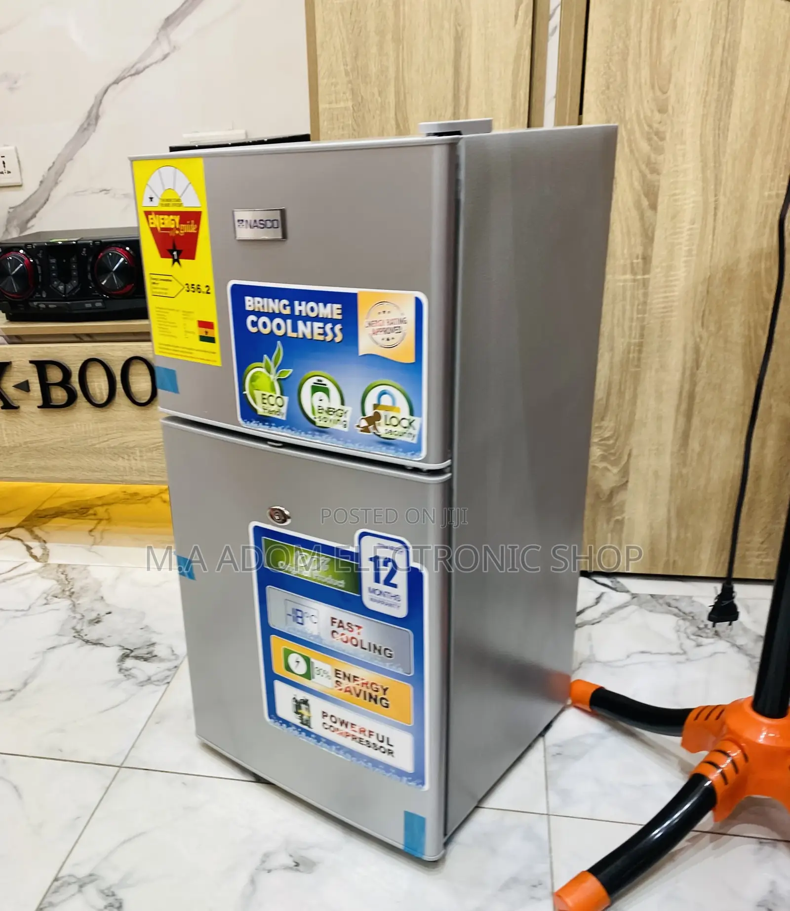 Shop Original Nasco Nasf2-120 Double Door Fridge 