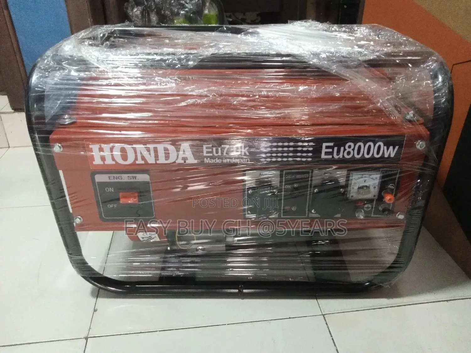 Honda 7.0kva Generator Honda+Free Eco Generator