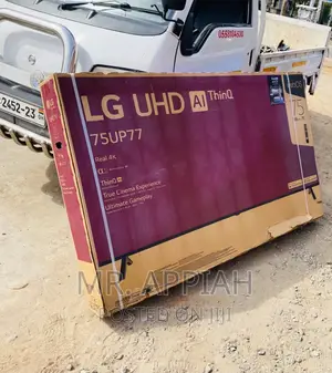 Brand New LG 75up7750 75 Inch Uhd Smart Led Tv(Black)