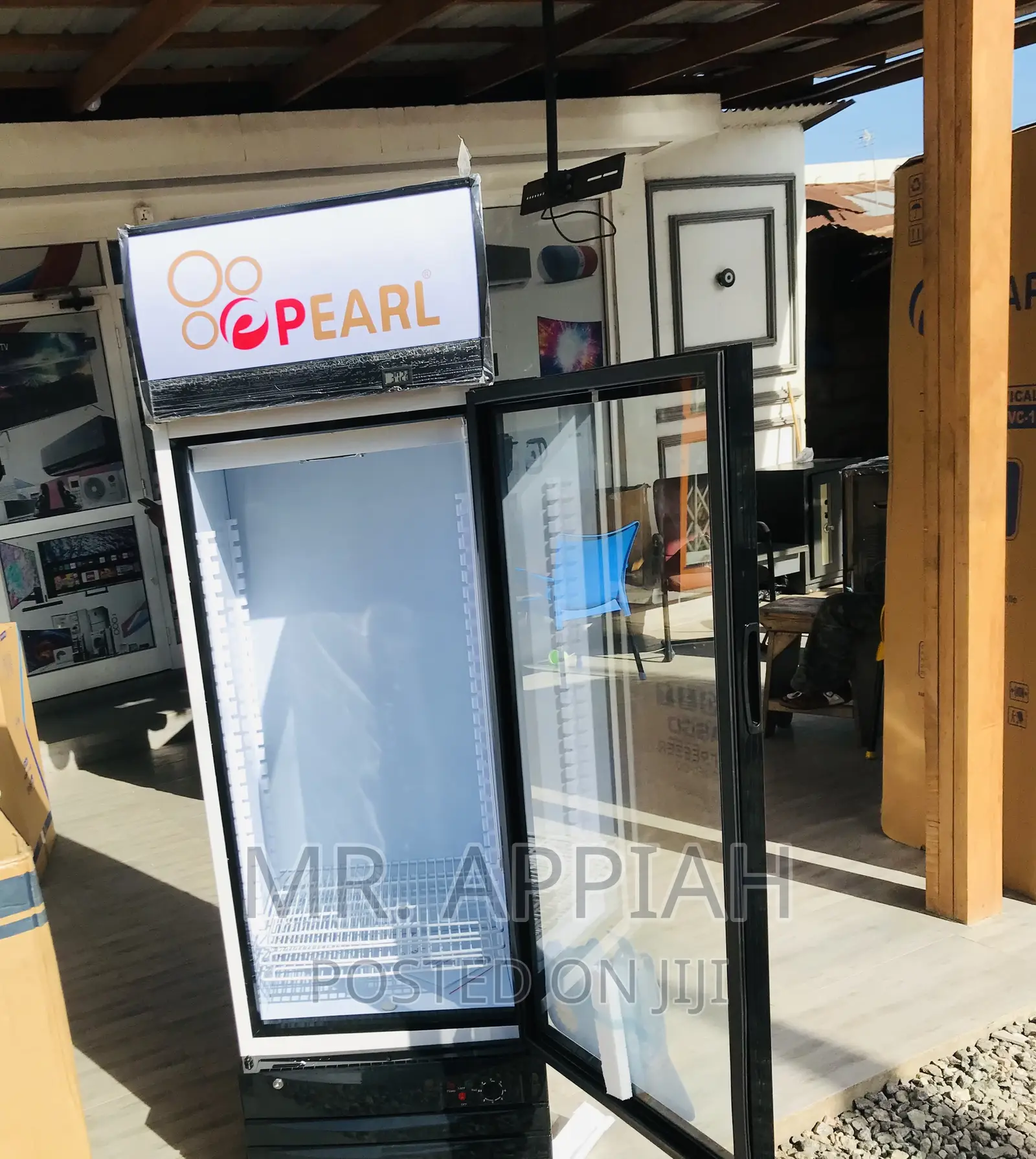 Lovely Pearl PVC-28 Single Door Electric Fridge(White).