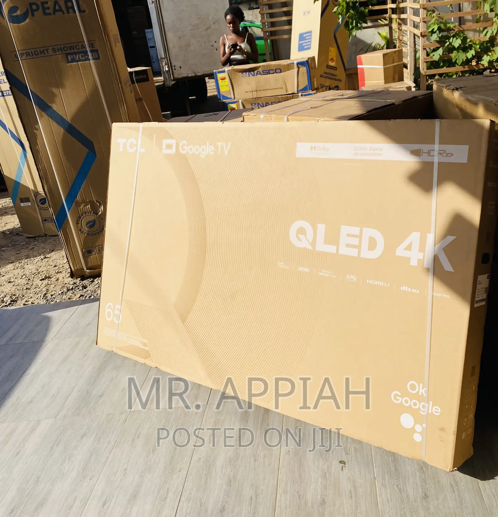 Lovely TCL 65 Inch Ultra HD Google Qled Tv(Black)65C645.
