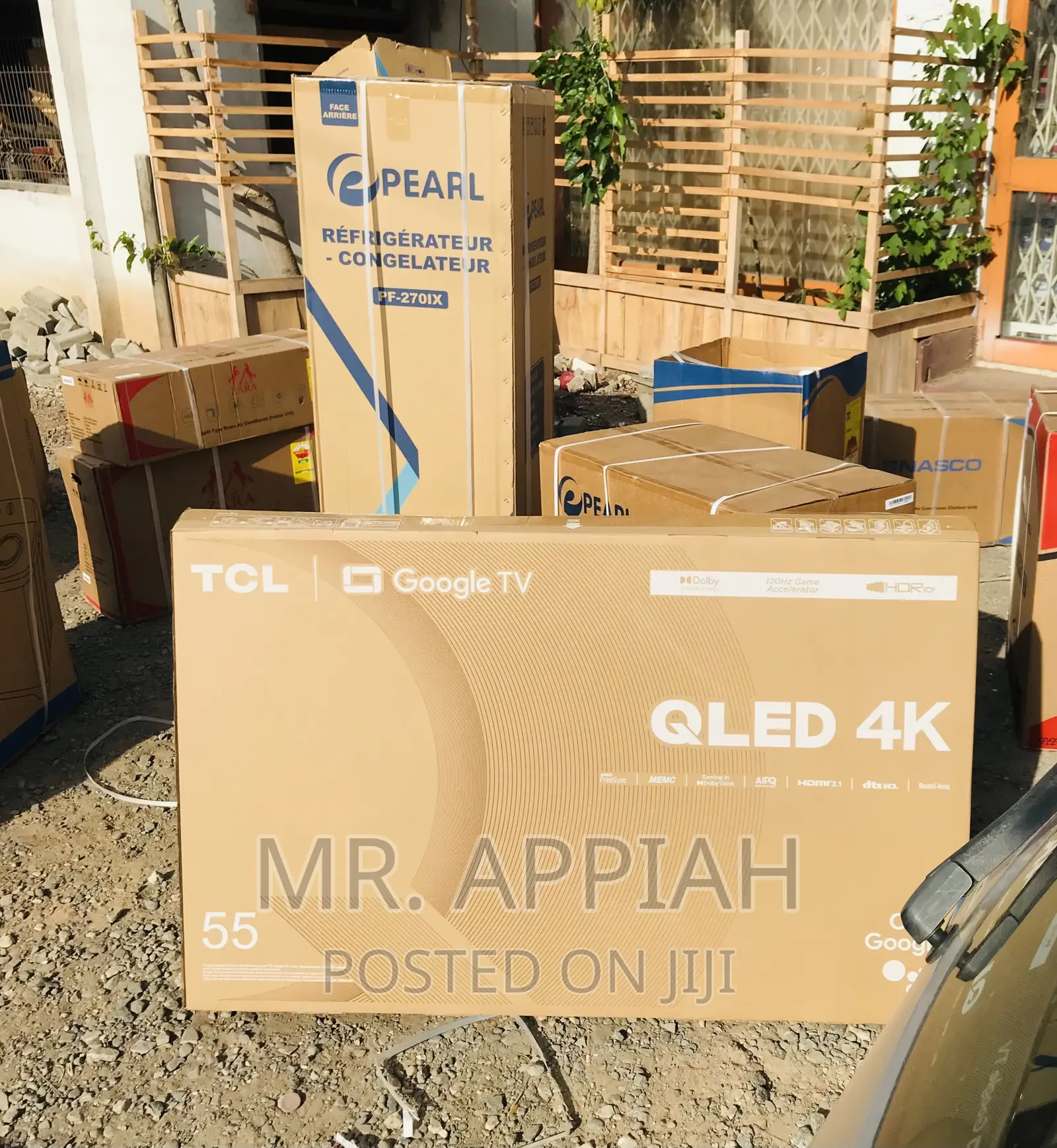 Lovely TCL(55c645)55” Ultra HD Google Qled Smart Tv.
