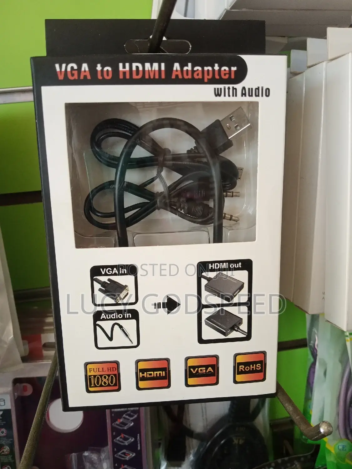 VGA to HDMI Adapter