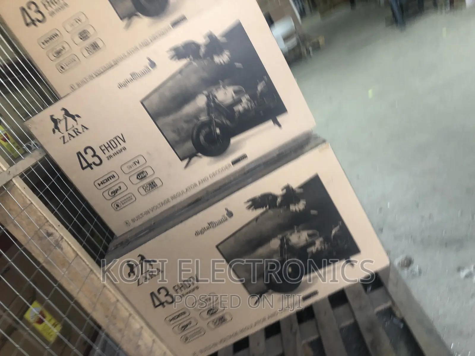 Improved Tech Zara Satellite TV Led 43