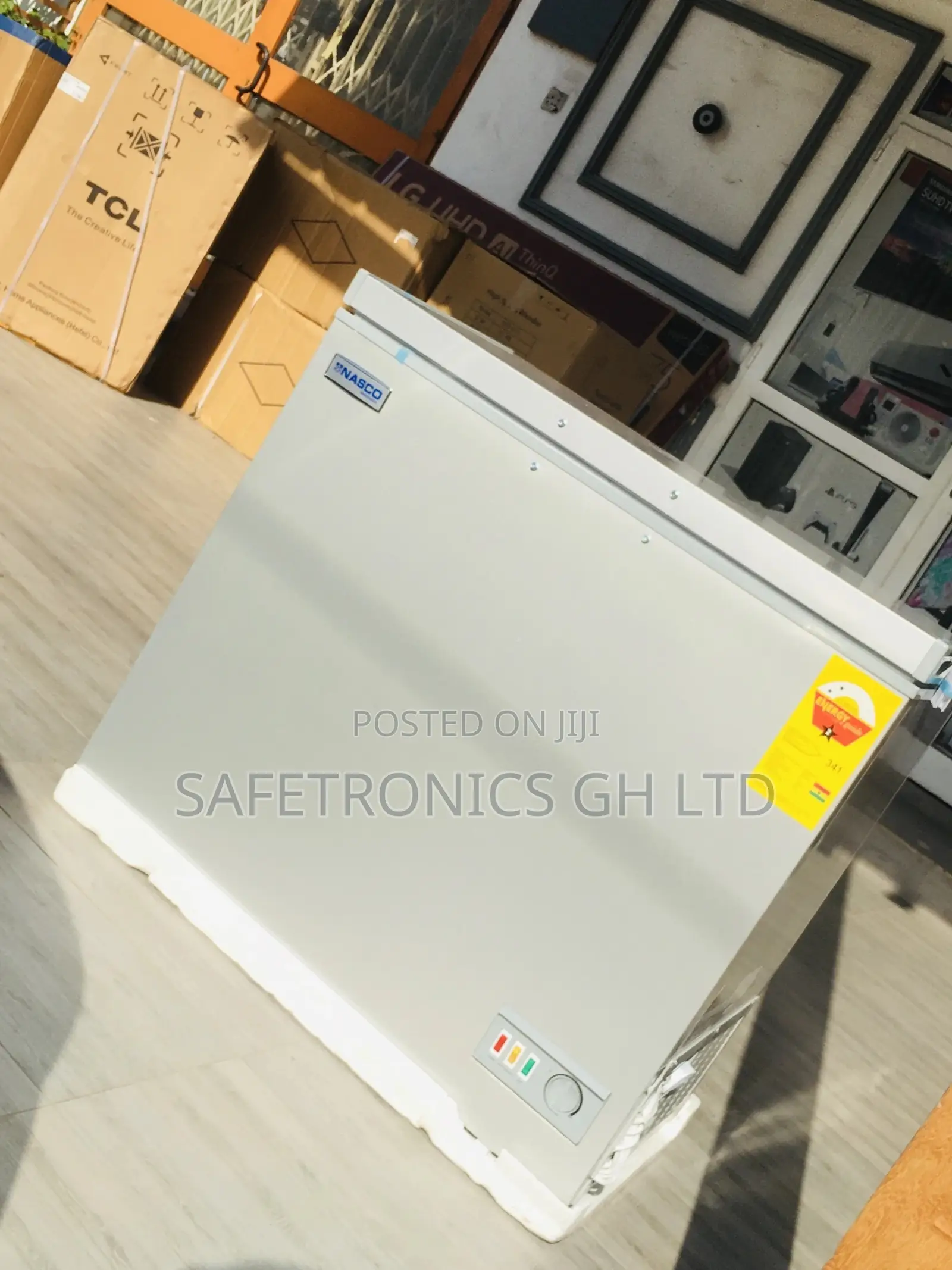 200 Liters Chestfreezer Singledoor Nas-250fl Electric Gray